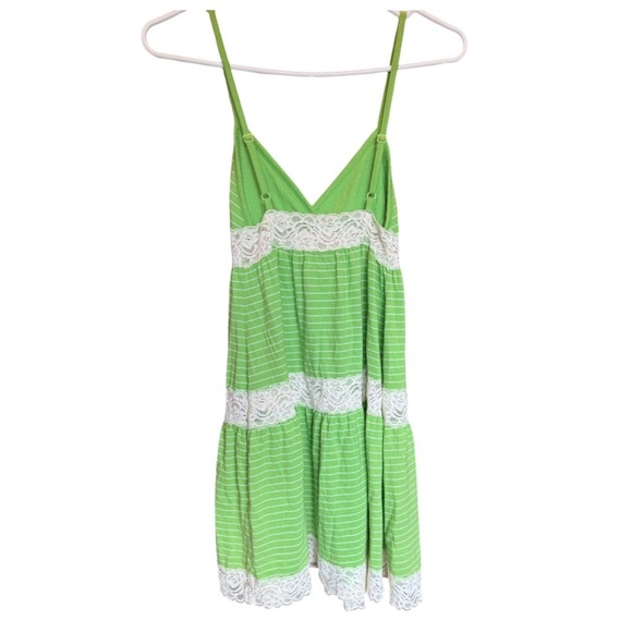 PINK Victoria’s Secret VTG Lace Cotton Midi Dress Top Intimates Beach - Picture 8 of 13